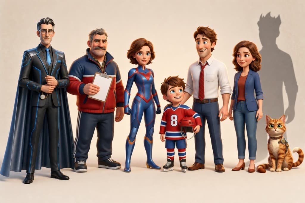 The Lavoie family lineup